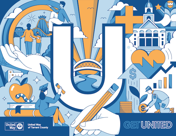 Get United 2023 Impact Report Cover Illustration