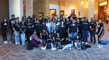 Youth at the Youth Gun Violence Prevention Workgroup Summit hosted by OSC