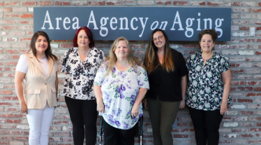 Staff members of the Aging and Disability Resource Center of Tarrant County.