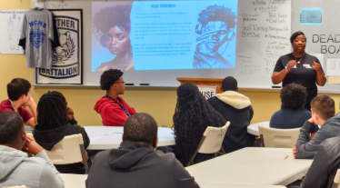 NEX Metropolitan, a recipient of an OSC microgrant, hosted gun violence awareness and prevention sessions for high school-aged youth impacted by or at risk of gun violence.